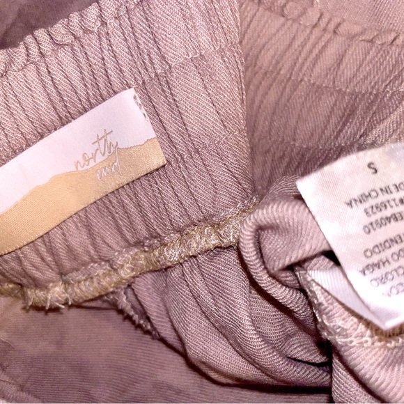 Women’s north end loose boho bogo pants size small zips zip up leisure material - Picture 10 of 16